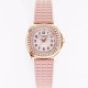 파텍필립 여성용 아쿠아넛 5072R-001 마더 오브 펄 18k 로즈골드 35.6mm 오토매틱 Cal.324 타입 투톤 베이지 다이얼 pat2234 Ⅳ