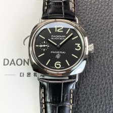 파네라이 남성용 라디오미르 PAM00380 블랙 씰 로고 45mm 오토매틱 Cal.OP II타입 블랙 다이얼 pan5240 Ⅳ