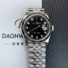 로렉스 남성용 신형 데이저스트 36mm II m126234 텐포인트10p 오토매틱 Cal.3235무브먼트 블랙 다이얼 rol5603 Ⅳ