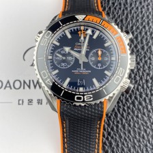 오메가 남성용 씨마스터 신제품 215.32.46.51.01.001 플래닛 오션 600m 코액시얼 마스터 크로노미터 45.5mm 크로노그래프 오토매틱 Cal.9900 타입 블랙 다이얼 omg0240 Ⅳ