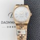 로렉스 남성용 랜드드웰러 m127285TBR 플랫 주빌리 18K 로즈골드 바게트 36mm 오토매틱 Cal.7135타입 화이트 다이얼 rol5640 Ⅳ