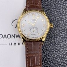 로렉스남성용 셀리느 1908 퍼페추얼 m52508 18K 옐우골드 39mm 오토매틱 Cal.7140타입 화이트 다이얼 rol5629 Ⅳ
