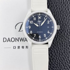 아이더블유씨 남성용 파일럿 IW328104 오토매틱 41mm 탑건 레이크 타호 오토매틱 9015타입 블랙 다이얼 iwc4119 Ⅳ