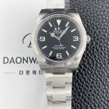 로렉스 남성용 익스플로러 m214270-0003 39mm 오토매틱 Cal.3132무브먼트 블랙 다이얼 rol5630 Ⅳ
