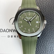 파텝필립 남성용 하이엔드 아쿠아넛 Ref. 5168G-010 42.2mm 오토매틱 Cal.324 S C 타입 그린 다이얼 pat2256 Ⅳ