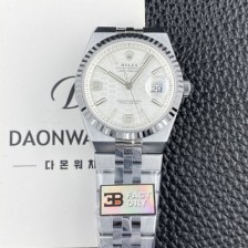 로렉스 남성용 랜드드웰러 m127234 플랫 주빌리 36mm 오토매틱 Cal.7135타입 화이트 다이얼 rol5636 Ⅳ