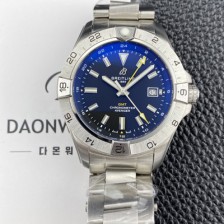 브라이틀링 남성용 어벤져 지엠티 44mm 메탈줄 오토매틱 2836-2 타입 블랙 다이얼 bre6065 Ⅳ