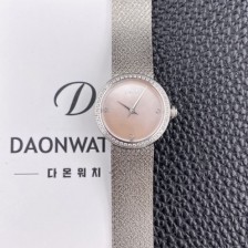 디올 여성용 라디드 사틴 25mm 다이아몬드 쿼츠 무브먼트 자게 다이얼 dio1008 Ⅳ