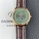 블랑팡 남성용 빌레레 퀀탬 컴플레트 40mm 문페이즈 18K 로즈골드 오토매틱 Cal.6654타입 그린 다이얼 bla4218 Ⅳ