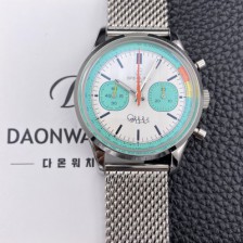 브라이틀링 남성용 탑 타임 파우스토 코피 41mm 메탈줄 오토매틱 7750타입 화이트 다이얼 bre6070 Ⅳ