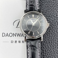 파텍필립 남성용 칼라트라바 5153G 가죽줄 38mm 오토매틱 Cal.324 타입 블랙 다이얼 pat2280 Ⅳ