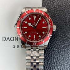튜더 남성용 블랙베이 피프티에이트 41mm 오토매틱 2824무브먼트 버건디 다이얼 tud5130 Ⅳ