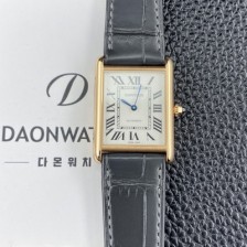 까르띠에 남성용 2025신상! 탱크 루이스 18K 로즈골드 38.1mm 악어가죽 오토매틱 무브먼트 화이트 다이얼 car69379 Ⅳ