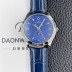 예거르쿨트르남성용 마스터 캘린더 문페이즈 39mm 오토매틱 cal.866타입 블루 다이얼 jag0432 Ⅳ