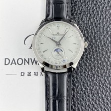 예거르쿨트르남성용 마스터 캘린더 문페이즈 39mm 오토매틱 cal.866타입 그레이 다이얼 jag0434 Ⅳ