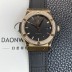 휴블렛 남성용 클래식 퓨전 542.OX.1181.LR.1104 18K 로즈골드 42mm 오토매틱 2892타입 블랙 다이얼 hub2148 Ⅳ