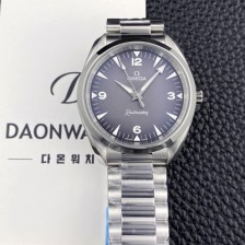 오메가 남성용 레일마스터 235.10.38.20.06.001 코액시얼 마스터 38mm 크로노미터 오토매틱 Cal.8806타입 그레이 그라데이션 다이얼 omg0270 Ⅳ