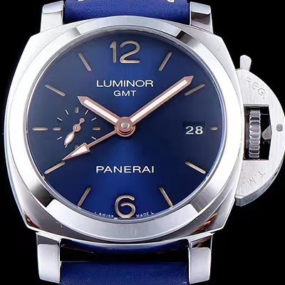 파네라이 남성용 루미노르 1950 3 데이스 pam00688 지엠티 오토매틱 Cal. P9001 무브먼트 블루 다이얼 PAN0220 Ⅳ