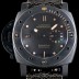 파네라이 남성용 서브멀시브 3데이즈 세라미카 데스트로 PAM00607 오토매틱 Cal.P9000 타입 47mm 블랙 다이얼 pan5221 Ⅳ