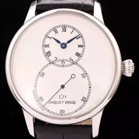 자케드로 남성용 빅세컨즈 43mm 오토메틱 화이트다이얼 JAD4202 Ⅳ