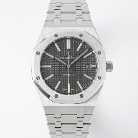 오데마피게 남성용 15400ST.OO.1220ST.04 로얄오크 41mm 오토매틱 Cal.3120무브먼트 그레이 와플 다이얼 aud6527 Ⅳ