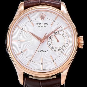 로렉스남성용 셀리느 데이트 39mm 오토매틱 Cal.3165 화이트다이얼 ROL49902 Ⅳ
