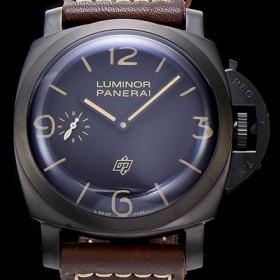 파네라이남성용 초특가한정 루미노르 PAM00575 1950 3데이 티타뉴오 DLC 47mm 오토매틱 블랙 다이얼 PAN80958 Ⅳ