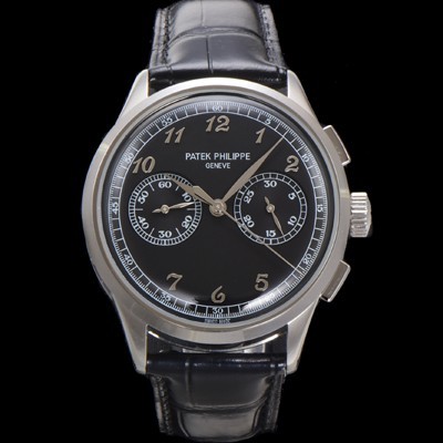 파텍필립 남성용 컴플리케이션 5170G 크로노그래프 오토매틱 7750 타입 39mm 가죽줄 블랙 다이얼 pat2211 Ⅳ