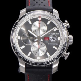 쇼파드 남성용 밀러 밀가리아 Ref.168571 오토매틱 크로노그래프 아시안 7750-2타입 44mm 가죽줄 그레이다이얼   cho1351 Ⅳ