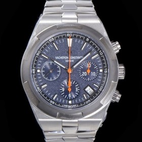 바쉐런콘스탄틴 남성용 오버시즈 크로노그래프 42mm 오토매틱 5500S 메탈줄 그레이다이얼 vac5921 Ⅳ