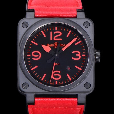 벨앤로즈 남성용시계 BR03 오토매틱 미요타 9015타입 세라믹케이스 42mm 러버줄 블랙다이얼 bel4248 Ⅳ