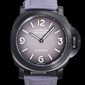 파네라이 남성용 루미노르 PAM02121 그레이 다이얼 44mm 오토매틱 수동형 무브먼트 PAN4828 Ⅳ