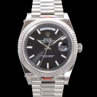 로렉스 남성용 데이데이트 m228236-0003 40mm 오토매틱 Cal.3255 타입 블랙 다이얼 rol5304 Ⅳ