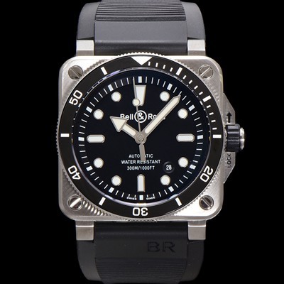 벨엔로즈 남성용 인스트루먼트03 BR03A-BL-STSRB 오토매틱 9015타입 42mm 우레탄줄 블랙 다이얼 bel4114 Ⅳ