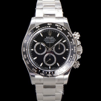 로렉스 남성용 "1:1수제공정형 2023 New" 코스모그래프 데이토나 126500ln-0002 세라믹 베젤 40mm 크로노그래프 오토매틱 Cal.4131 무브먼트 블랙 다이얼 rol5352 Ⅳ