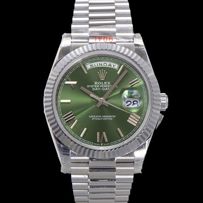 로렉스 남성용 New 데이데이트 m228239-0033 무게187g 40mm 오토매틱 Cal.2836-2 타입 그린 다이얼 rol5393 Ⅳ