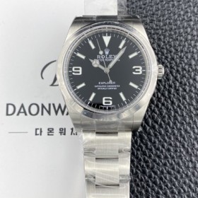 로렉스 남성용 익스플로러 m214270-0003 39mm 오토매틱 Cal.3132무브먼트 블랙 다이얼 rol5630 Ⅳ