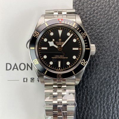 튜더 남성용 블랙베이 41mm 오토매틱 2824무브먼트 블랙 다이얼 tud5133 Ⅳ