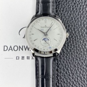 예거르쿨트르남성용 마스터 캘린더 문페이즈 39mm 오토매틱 cal.866타입 그레이 다이얼 jag0434 Ⅳ